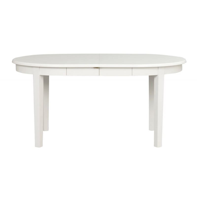 RO Koste Extending Dining Table Oval White